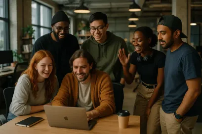 illustration studio neon memphis